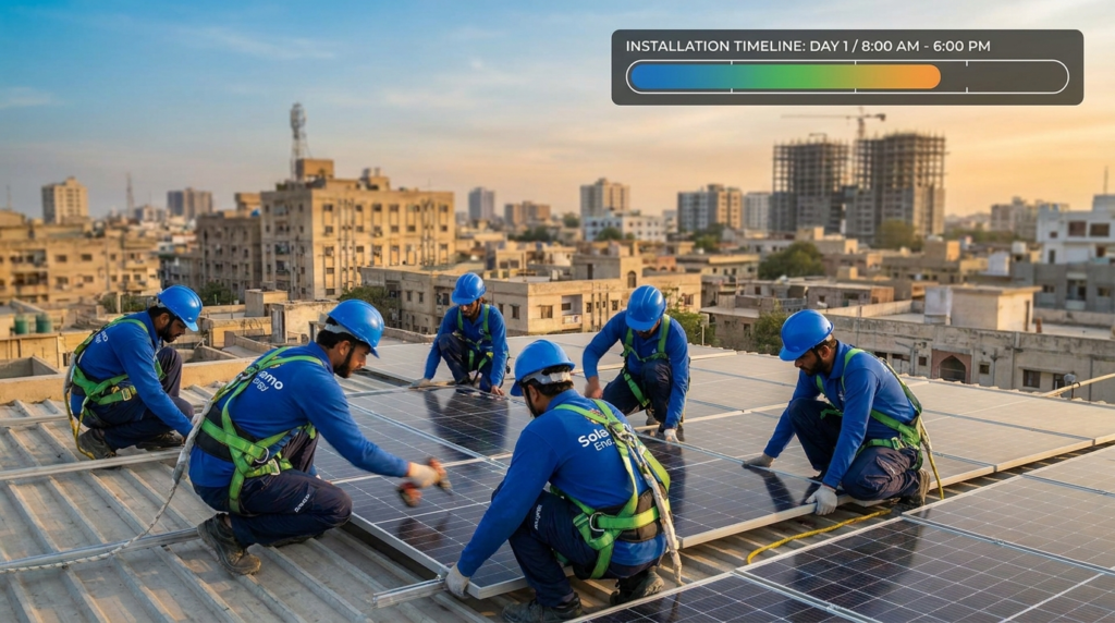 How Long Does Solar Panel Installation Take in Karachi?