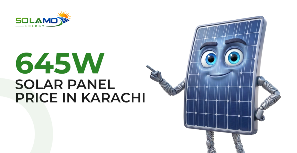 645W Solar Panel Price in Karachi